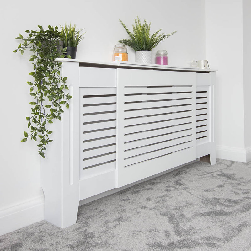 August Grove Pierson Extra Large Radiator Cover Wayfair.co.uk
